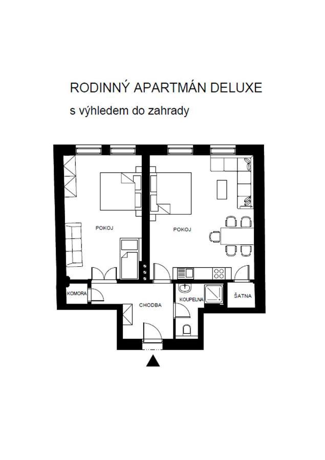 Apartmany Velke Namesti Kroměříž Kültér fotó